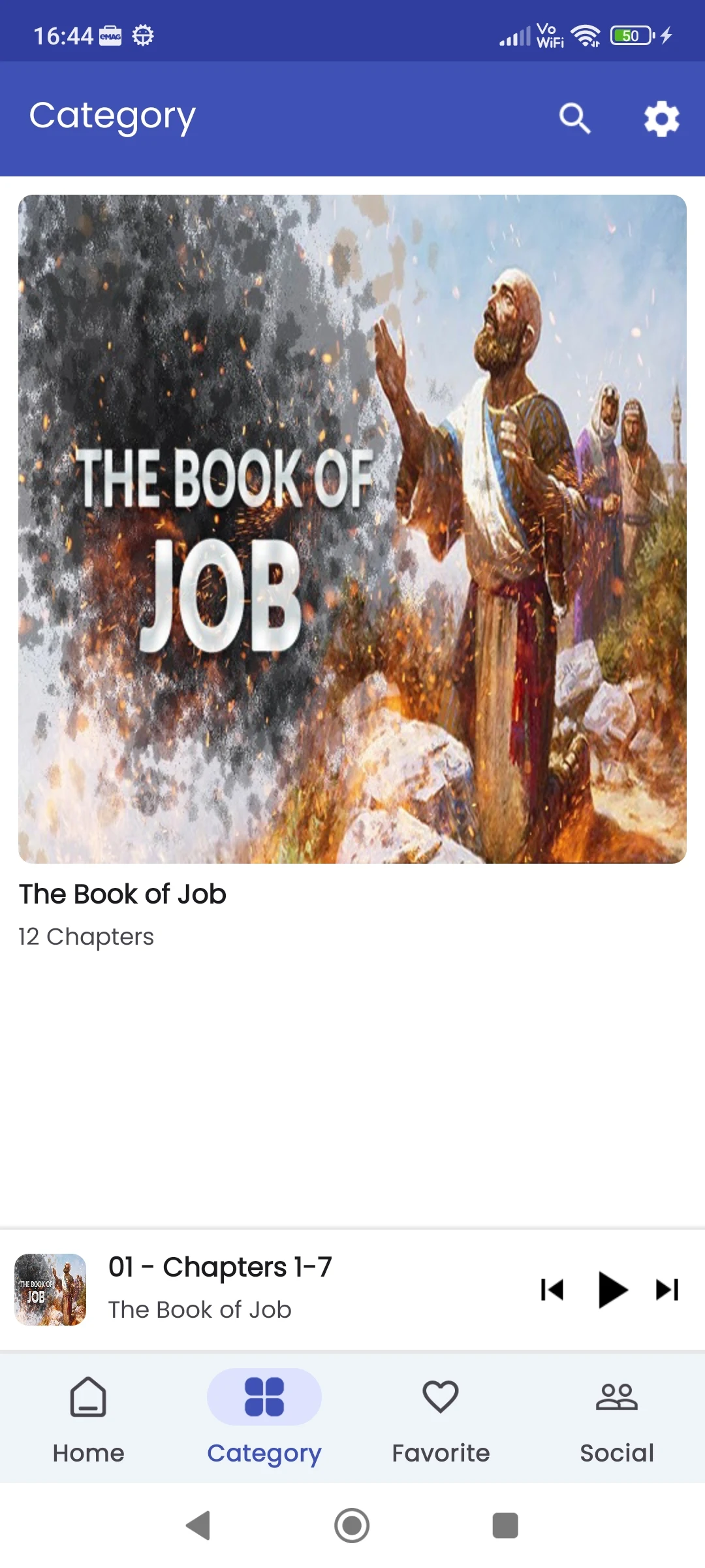 The Ancient Book of Job Audio screenshot